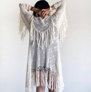 Spell & the Gypsy Collective Lola Fringe Knit Cardigan